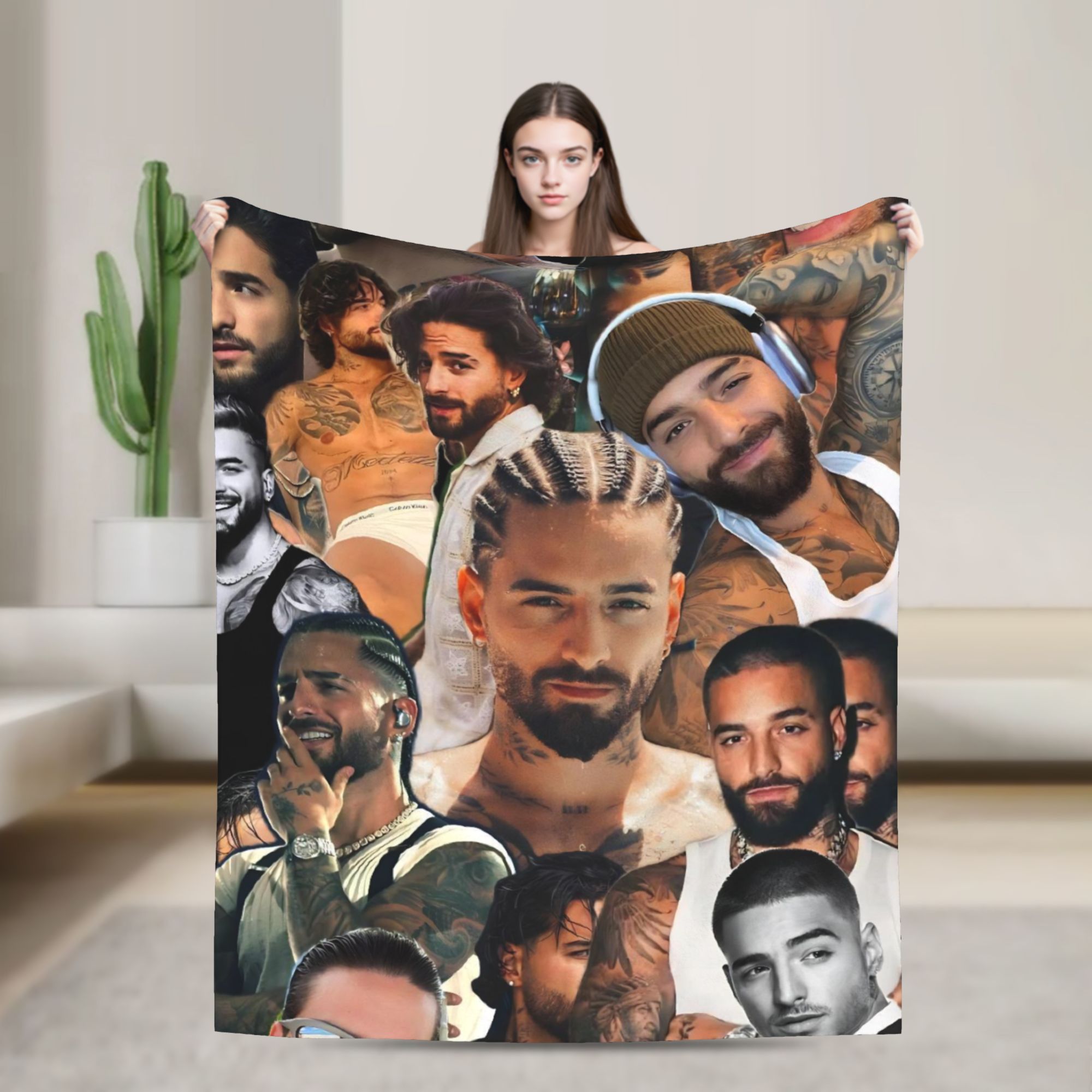 Outdoor Daybed Sofa - Maluma Rapper Coperte Morbida novità Peluche