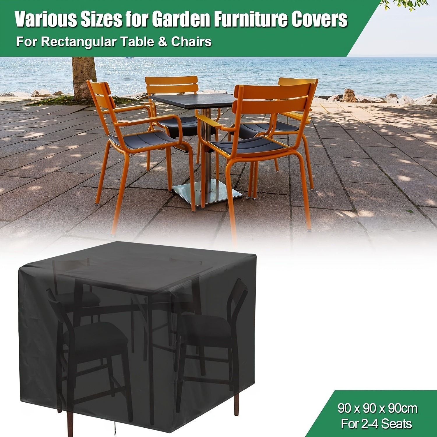 Bistro Table Set - Copertura per Mobili da Giardino Resistente