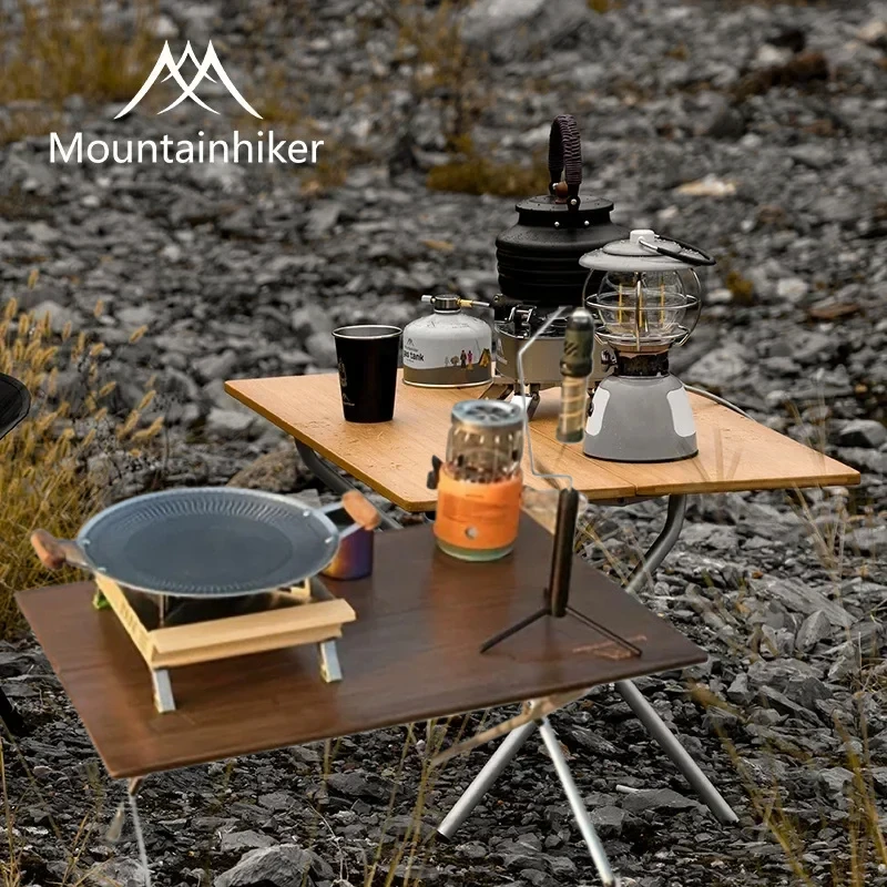 Outdoor Furniture Usa - MOUNTAINHIKER Tavolo da Campeggio Portatile Migliorato,