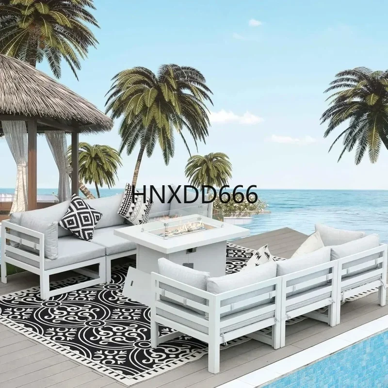 Set da conversazione per ester - Outdoor Furniture With Fire Pit Table recensione e prezzo