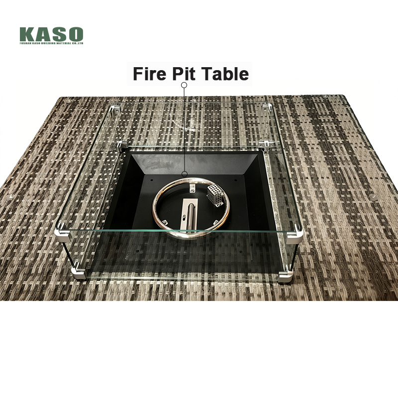 Set di mobili da esterno per p - Outdoor Furniture With Fire Pit Table recensione e prezzo