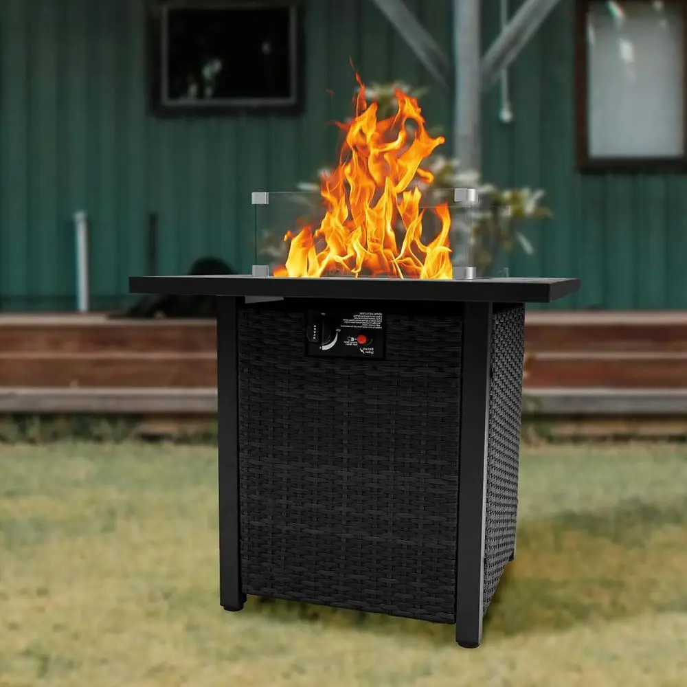 Set di Mobili da Esterno in Vi - Outdoor Furniture With Fire Pit Table recensione e prezzo