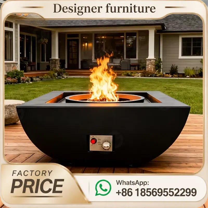 Tavolo con Bruciatore a Gas pe - Outdoor Furniture With Fire Pit Table recensione e prezzo