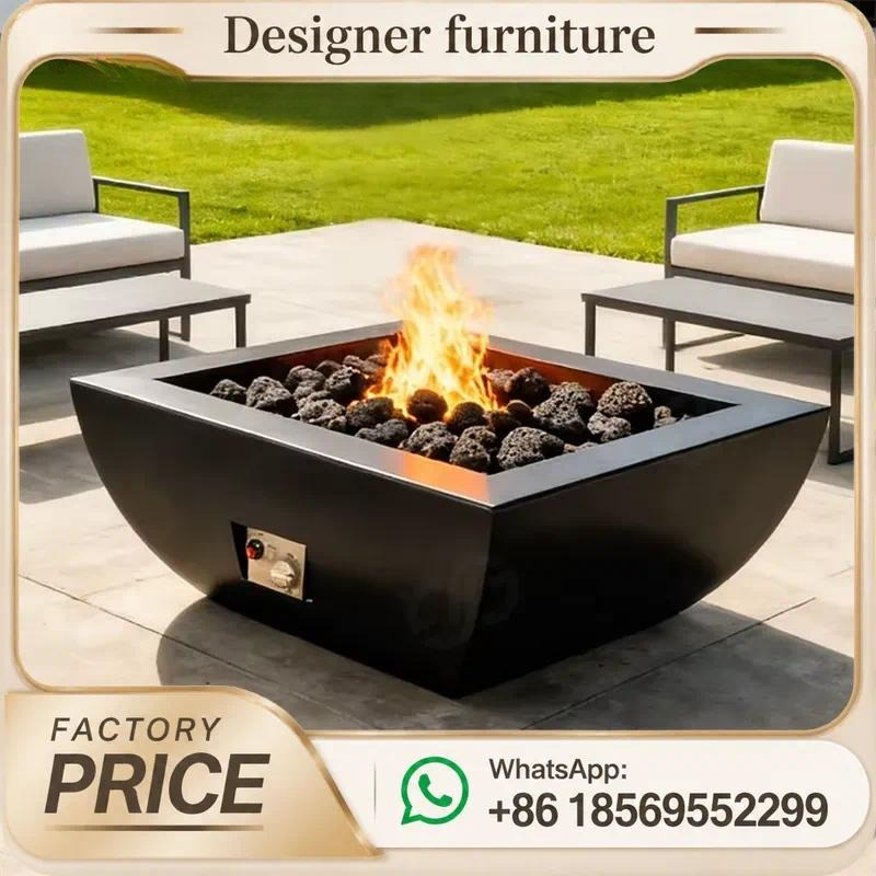 Tavolo con Bruciatore a Gas pe - Outdoor Furniture With Fire Pit Table recensione e prezzo