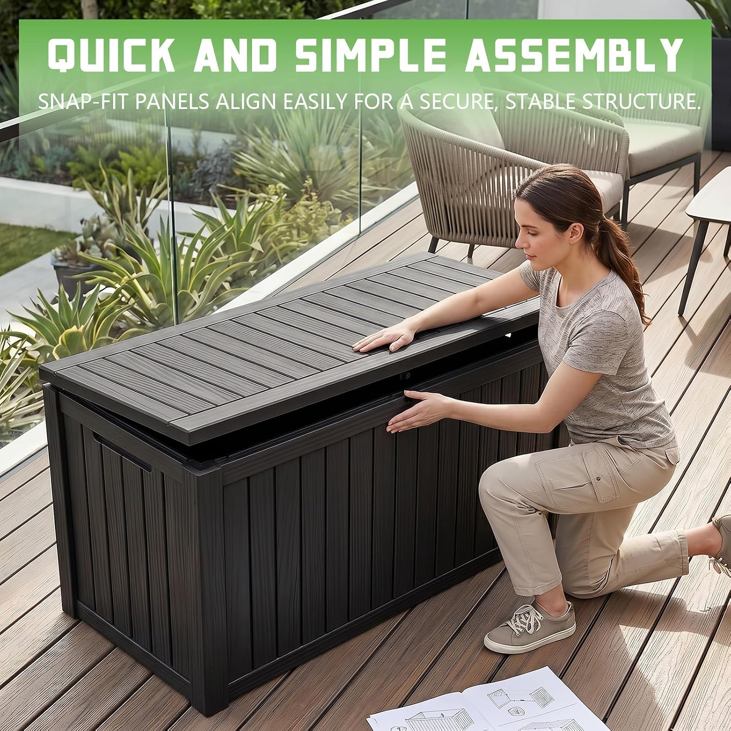 Cassa da Esterno in Resina da  - Outdoor Furniture Cushion recensione e prezzo