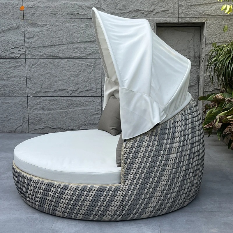 Lettino da giorno, rotondo, an - Outdoor Daybed Sofa recensione e prezzo
