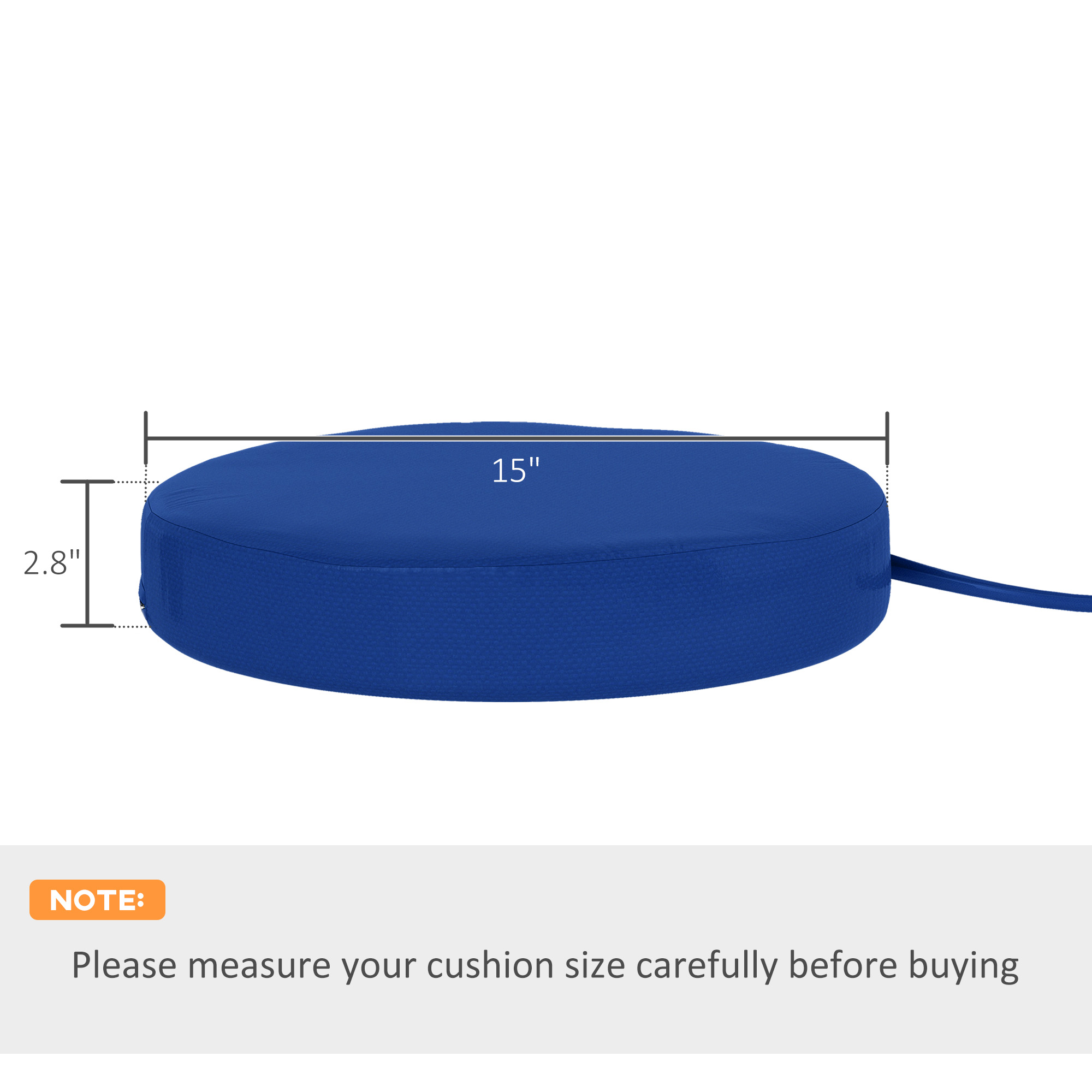 Set di 4 Cuscini per Sedie da  - Outdoor Furniture Cushion recensione e prezzo