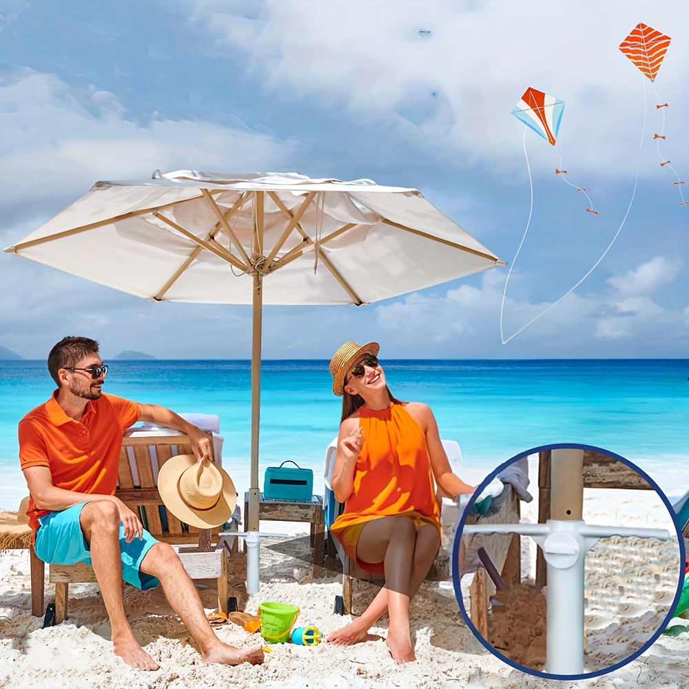 1 pz ancoraggio da spiaggia in - Outdoor Furniture Umbrella recensione e prezzo