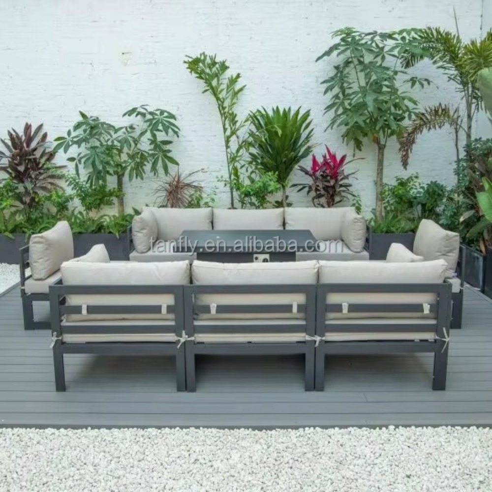 Set di Mobili da Giardino per  - Outdoor Furniture With Fire Pit Table recensione e prezzo