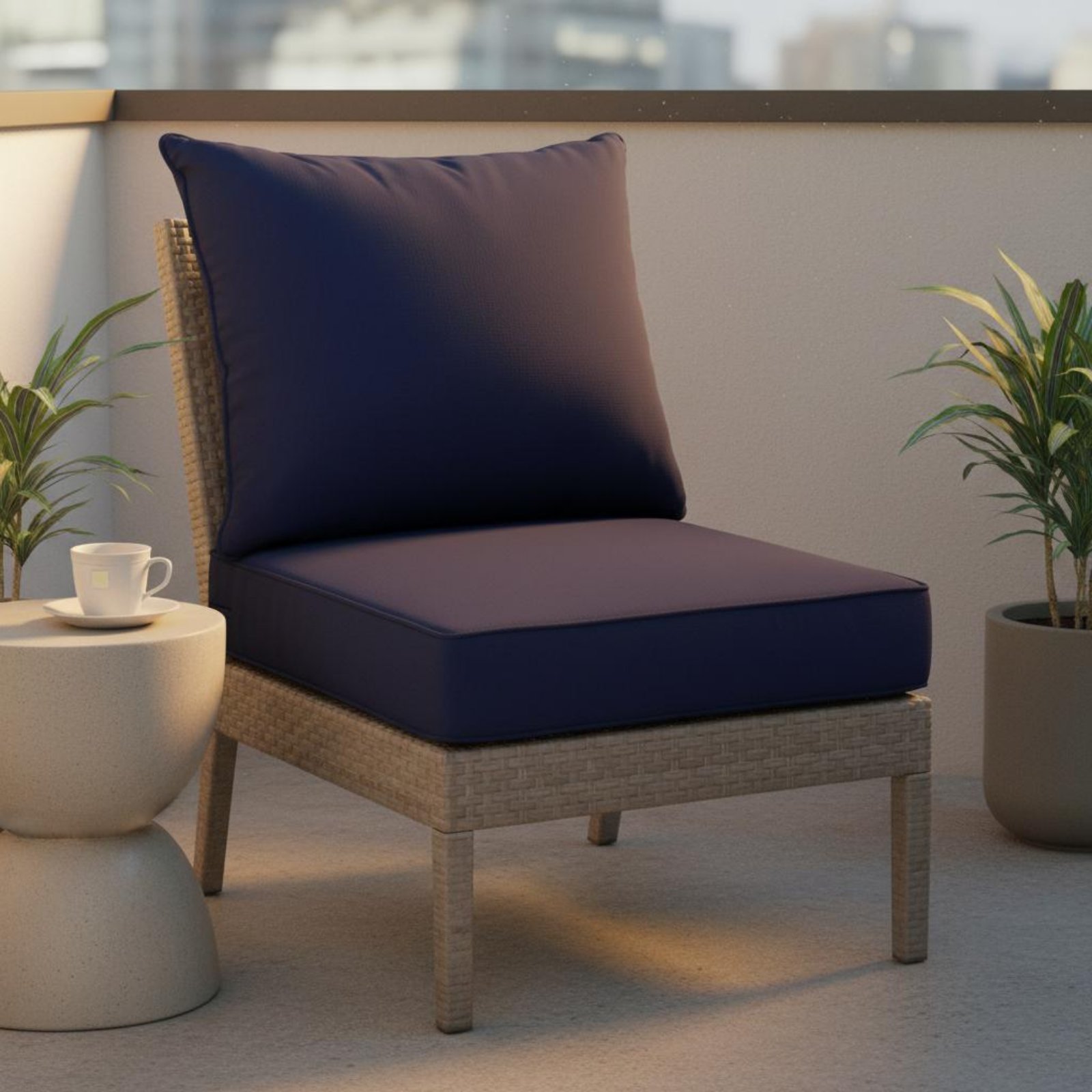 Set di Cuscini per Sedie da Pa - Outdoor Furniture Cushion recensione e prezzo